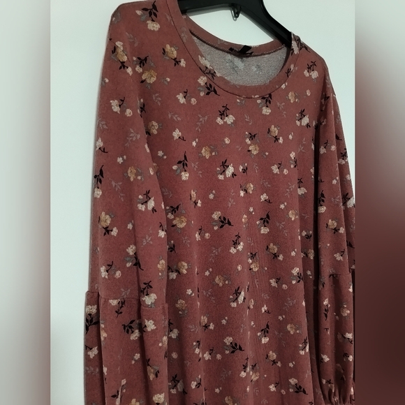 Floral Knit Dress / Size 2X / NWOT - Picture 7 of 7